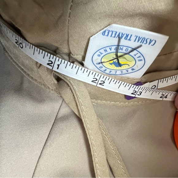 Natural hat, collapsible, UPF 50+ sun protection, water friendly, NWT, Traveler - Picture 9 of 9
